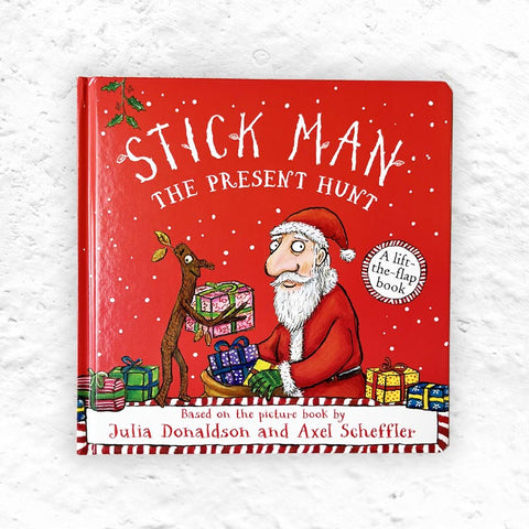 Stick Man - The Present Hunt: A lift-the-flap adventure (Board book) by Julia Donaldson