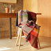 Dorothy 100% Lambswool Honeycomb Throw - Red - by Wallace Sewell