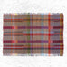 Dorothy 100% Lambswool Honeycomb Throw - Red - by Wallace Sewell