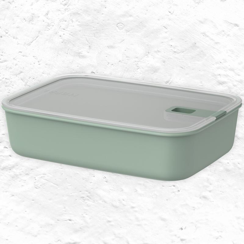 EasyClip Food Storage Box - 2250ml - Nordic Sage - by Mepal