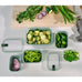 EasyClip Food Storage Box - 2250ml - Nordic Sage - by Mepal