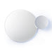 Eclipse mirror - white - des. Lincoln Rivers for Wireworks