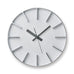 Lemnos Edge Wall Clock - White - 29cm - des. Shin and Tomoko Azumi