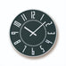 Lemnos Eki Wall Clock - Black - des. Takenobu Igarashi