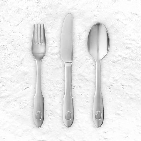 Elephant Children's Cutlery Set, by Georg Jensen