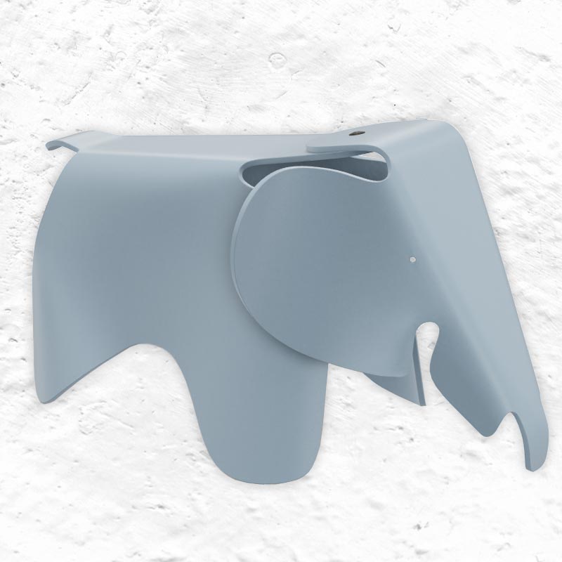 Eames Elephant - Sky Blue - des. Charles and Ray Eames, 1945