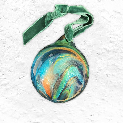 Enchanted Pine Bauble, by Ashleigh Weller