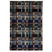 Erno 100% Merino Lambswool Block Throw - Dark - by Wallace Sewell
