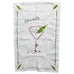 Extra Dirty Martini 100% Linen Tea Towel, by Dinette
