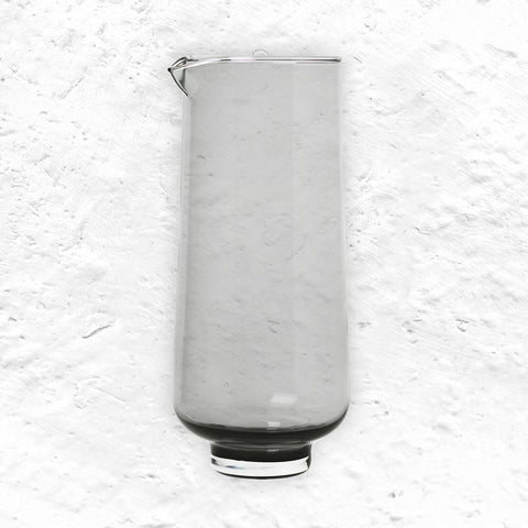 FLOW Water Carafe - Smoke - des. Theresa Rand for blomus