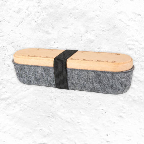 Felt Pencil Case and Phone Holder by Kikkerland