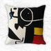 Joan Miró Femme Oiseaux cushion, woven by Jules Pansu