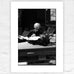 Andy at Typewriter, The Factory, NYC, circa 1965  poster by Nat Finkelstein