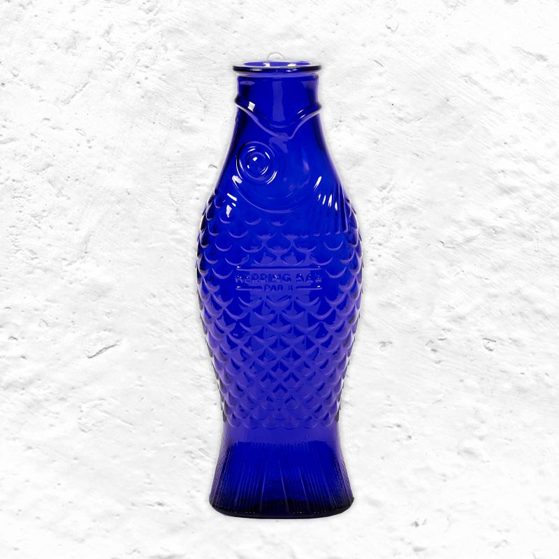 Fish & Fish Carafe - Cobalt Blue - des. Paola Navone for Serax