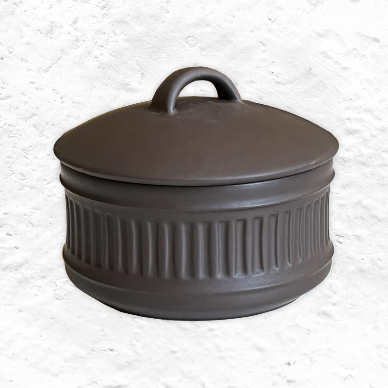 Flamestone Sugar Bowl with Lid, by Dansk