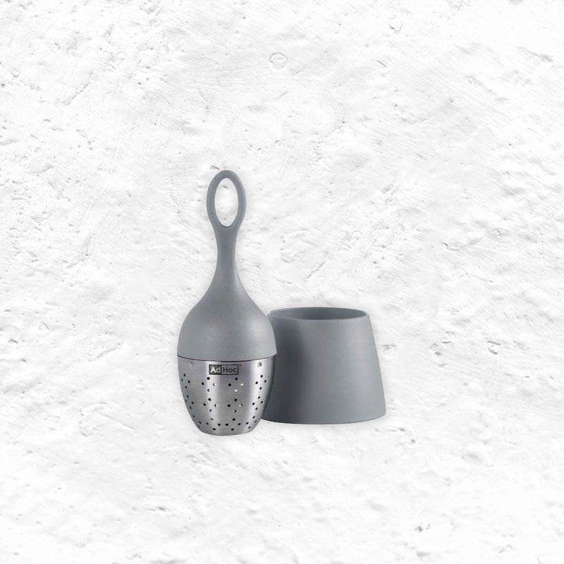 Floatea Floating Tea Infuser - Grey - by AdHoc