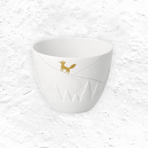 Poetry Tealight Holder - Fox - Small - by Räder