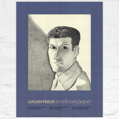 Man at Night (Self Portrait) poster by Lucian Freud
