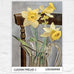 Daffodils and Celery poster by Lucian Freud