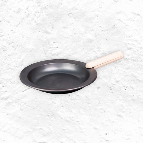 Juu Frying Pan with Detachable Beechwood handle - 24cm - by Fujita Kinzoku