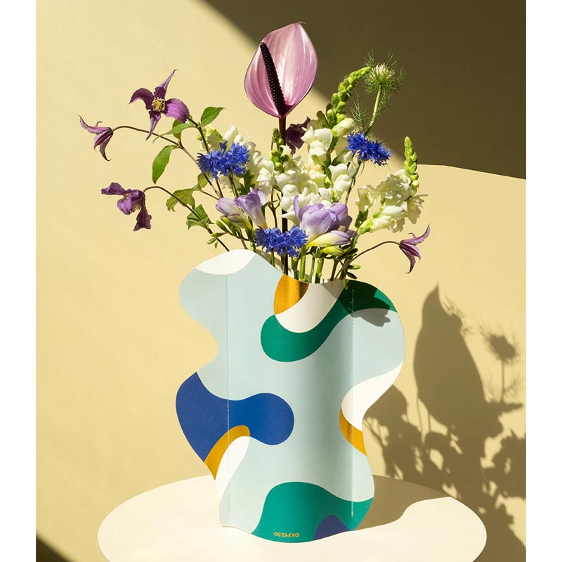 Gaia Paper Vase by Octaevo – Salts Mill Shop