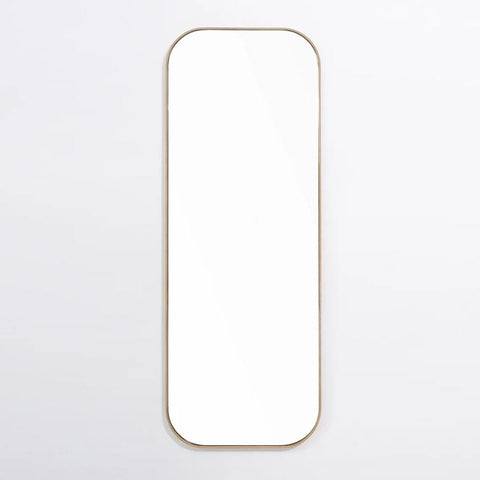 'Gaze' Wall Mirror - Oak - des. Lincoln Rivers, made by Wireworks