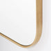 'Gaze' Wall Mirror - Oak - des. Lincoln Rivers, made by Wireworks