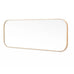 'Gaze' Wall Mirror - Oak - des. Lincoln Rivers, made by Wireworks