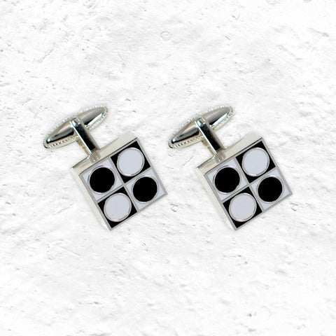 Geometri Cufflinks, des. Verner Panton for ACME