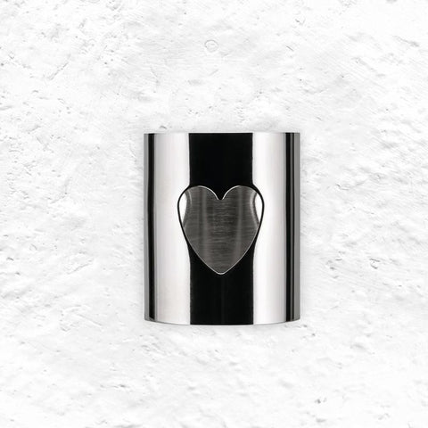 Girotondo Heart Napkin Ring, des. Giovannoni & Venturini, for Alessi