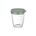 Measuring Jug 'Chef It' - 500ml Glass with Lid - Nordic Sage - by Mepal