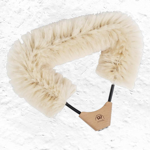 Telescopic Goat Hair Duster Brush with Extendable Handle by Burstenhaus Redecker