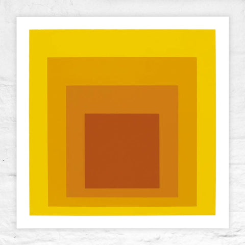 Golden Gate poster by Josef Albers