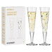 Goldnacht Champus - Champagne Glass Set H23 - des. Rohni Bohnenberg for Ritzenhoff (6261001)