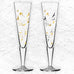 Goldnacht Champus - Champagne Glass Set H23 - des. Rohni Bohnenberg for Ritzenhoff (6261001)