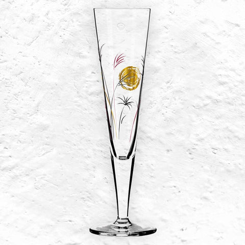 Goldnacht Champagne Glass #13 - des. Rachel Hoshino for Ritzenhoff