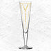 Goldnacht Champagne Glass #39 - des. Nathalie Jean for Ritzenhoff