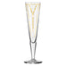 Goldnacht Champagne Glass #39 - des. Nathalie Jean for Ritzenhoff