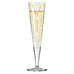 Goldnacht Champagne Glass #39 - des. Nathalie Jean for Ritzenhoff