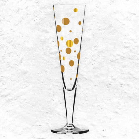 Goldnacht Champagne Glass #41 - des. Andrea Arnolt for Ritzenhoff