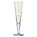 Goldnacht Champagne Glass #2 - des. Sibylle Mayer for Ritzenhoff