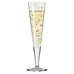 Goldnacht Champagne Glass #2 - des. Sibylle Mayer for Ritzenhoff