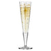 Goldnacht Champagne Glass #5 - des. Petra Mohr for Ritzenhoff