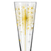 Goldnacht Champagne Glass #5 - des. Petra Mohr for Ritzenhoff