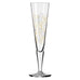 Goldnacht Champagne Glass #9 - des. Lenka Kühnertová for Ritzenhoff