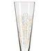 Goldnacht Champagne Glass #9 - des. Lenka Kühnertová for Ritzenhoff