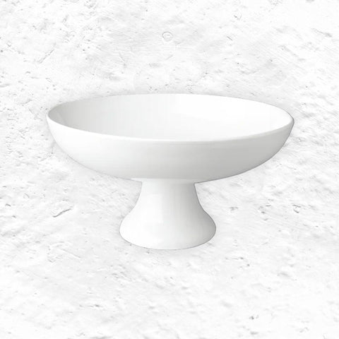 Grande Bowl on Foot - White - D. 14cm - by ASA