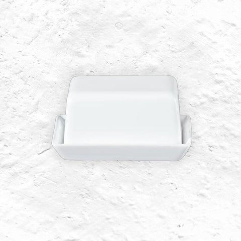 Grande Butter Dish - White - 11 x 8 x 6 cm - by ASA
