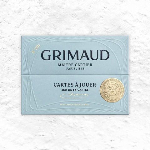 Grimaud N°201 : Cartes à Jouer (Coral Red)