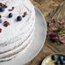 Rustic Cake Plate - Grey/Blue - by House Doctor